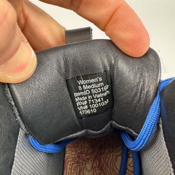 LL Bean Womens Size 8 Knife Edge TEK 2.5 Waterproof Hiking Boots Vibram Soles - Picture 6 of 12